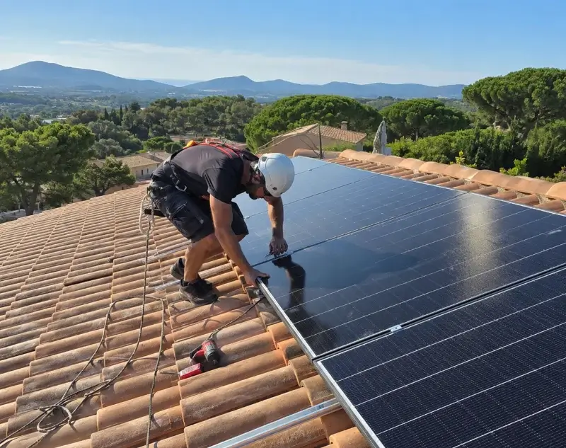 Installateur panneaux solaires Le Crouais — pose photovoltaïque sur toiture